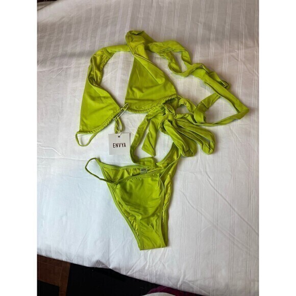 Envya Wraparound Tie Straps Multi-way Top Bikini Size M RefN08 - Picture 4 of 6